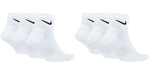 Nike 6 Paar Socken, weiß, Gr. 38-42
