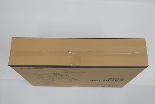 Micyox Ergometer Heimtrainer, 12kg Schwungrad, LCD Monitor, IPad-Halterung; Belastbarkeit 150 kg.