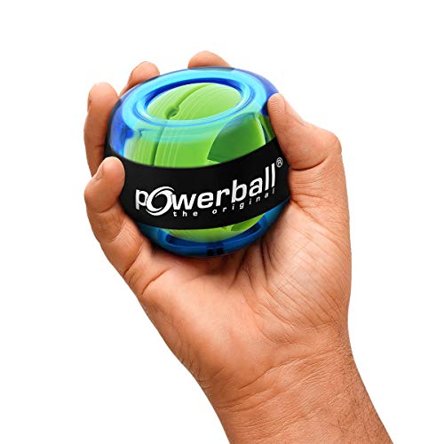 Powerball Basic, Handtrainer, transparent-blau, Original von Kernpower