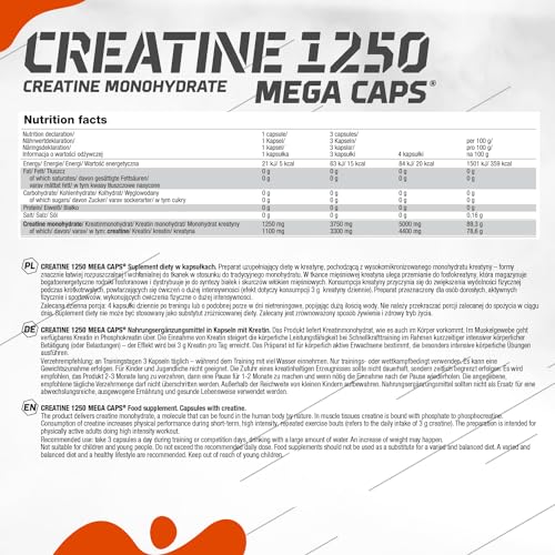 'Olimp Creatin 1250 Mega Caps (120 Kaps.)