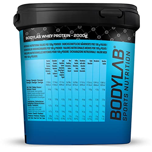 Bodylab24 Whey Protein, Vanille, 2kg.