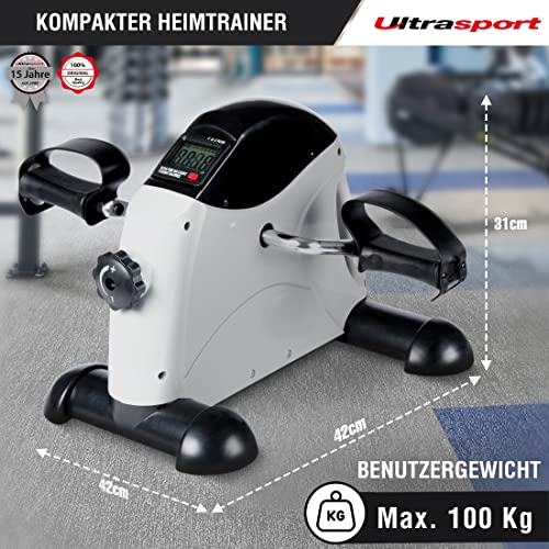 Ultrasport Mini Bike 100, Heimtrainer, ideal für Senioren, max. Benutzergewicht 100 kg.