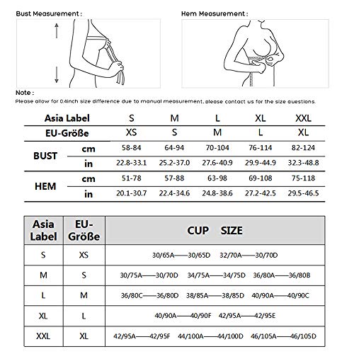 Damen Stretch BH Set für Yoga Sport, 3Stk, Gr. L/XL, Weiß+Haut+Schwarz