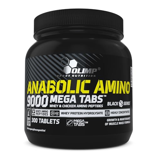 Olimp Anabolic Amino 9000 Mega Tabs, 300 Tablets