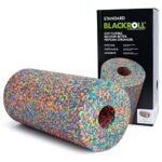 BLACKROLL® STANDARD Faszienrolle (30 x 15 cm), Fitness-Rolle zur Selbstmassage von Rücken und Beine, effektive Massagerolle für funktionales Training, mittlere Härte, Made in Germany, Rainbow