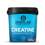 Bodylab24 Creatine Powder 500g, reines Creatin Monohydrat Pulver, Hochdosiertes Kreatin für mehr Energie und Kraft, Produkt der Kölner Liste, Engagement für sauberen Sport