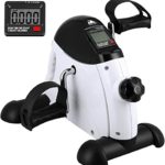 EVOLAND Heimtrainer Mini Fitnessbike, Arm und Beintrainer Pedaltrainer mit LCD Display, Hometrainer Fitnessgerät für Zuhause Büro