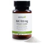 Sanuvit® - NAC 800 mg pro Kapsel | 180 Kapseln | Hochdosiert | N-Acetyl-L-Cystein | Hohe Bioverfügbarkeit und Verträglichkeit | Vegan | Hergestellt in Österreich
