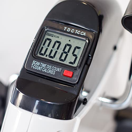 Bonplus BP | Mini Bike Heimtrainer | Tretroller für Senioren | Arm- und Beintraining | Durchblutung, Rehabilitation, Schmerzlinderung | LCD-Anzeige