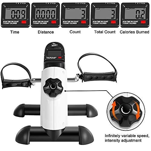 Mini Bike Arm- und Beintrainer für Büro, mit LCD Monitor, anpassbarem Widerstand für Jungen und Senioren. (60 chars)