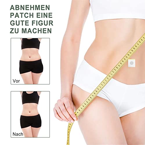 Abnehmen Patch, Fettverbrennungspflaster, Slimming Navel Stickers, 30 PCS
