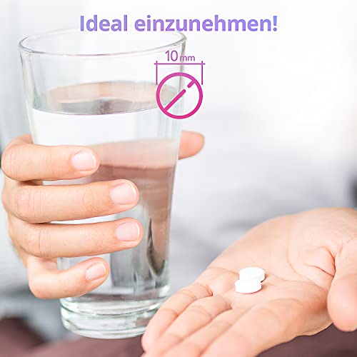 Effektive Nature Inositol Tabletten - 120 Stk. für PCO-Syndrom - Ideale Kombination - 2000 mg/Tag