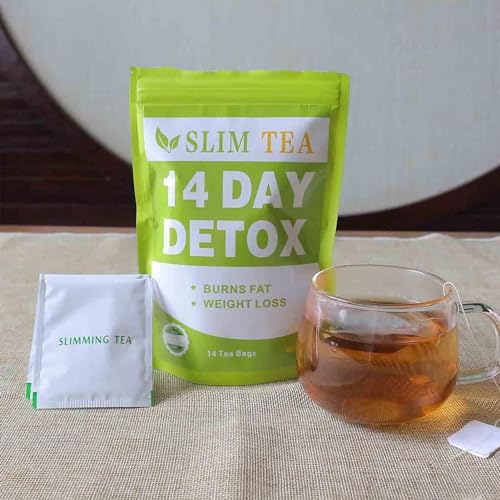 14 Tage Tee: Abnehmen, Fettverbrennung, Entgiftung, Gewichtsreduktion