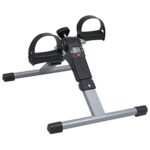 vidaXL Pedaltrainer für Beine Arme mit LCD-Anzeige Fitnessfahrrad Hometraine Heimtrainer Beintrainer Fitnessgerät Fitnessbike Trimmrad